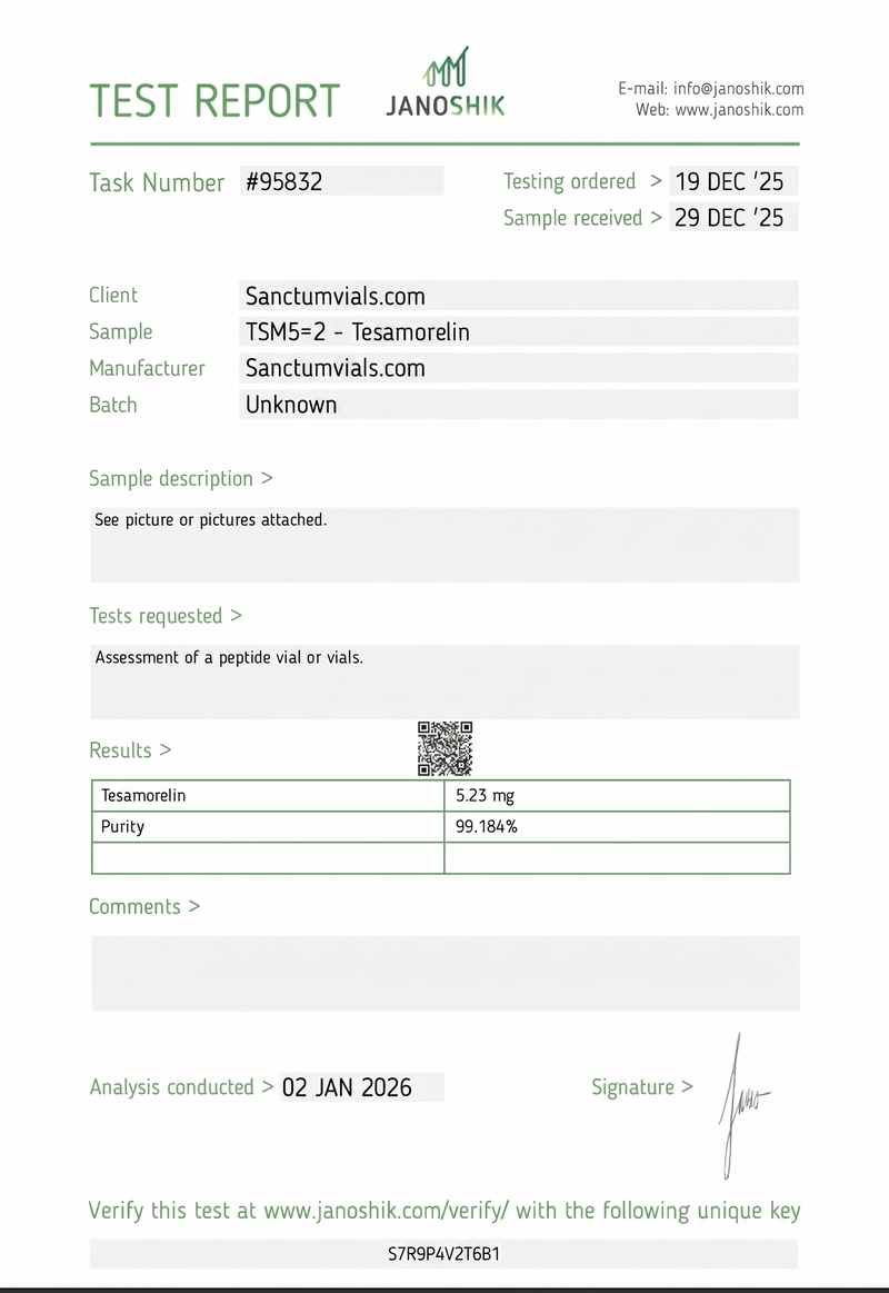 Tesamorelin